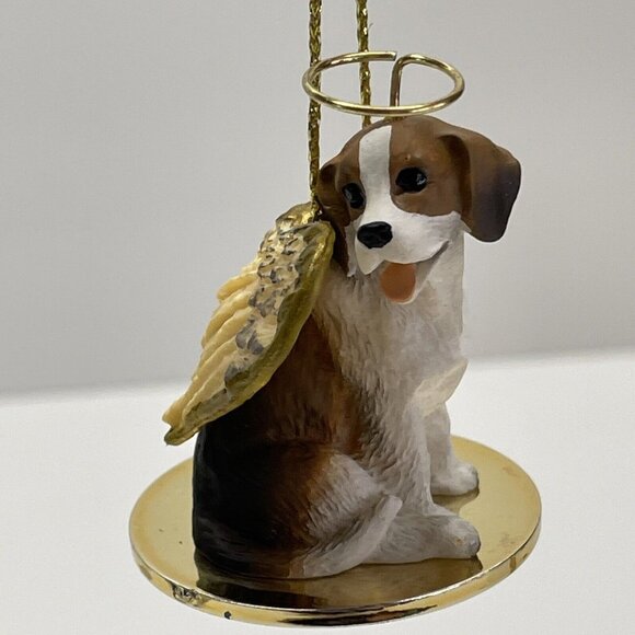 Angel Beagle Dog Figurine Halo Conversation Concepts Christmas Ornament Wings - Picture 1 of 12